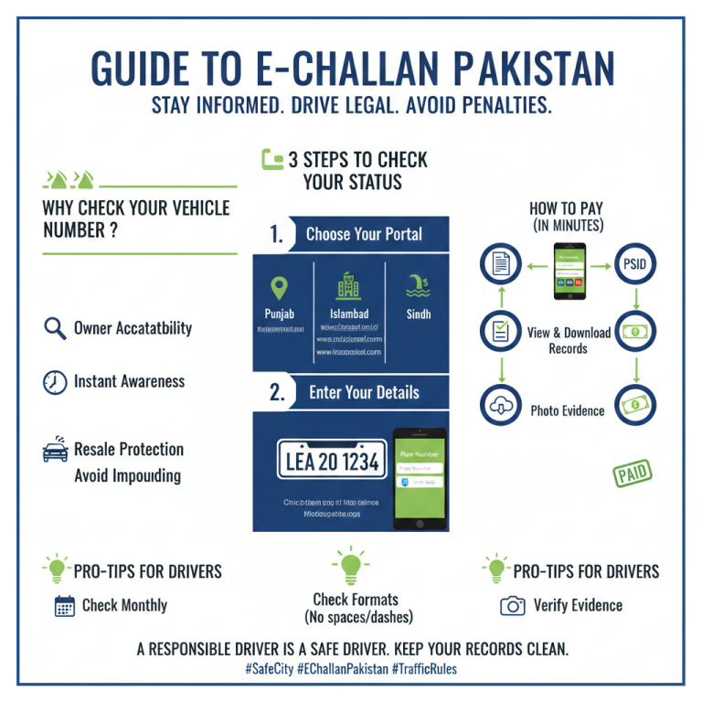 how to check E Challan by plate number