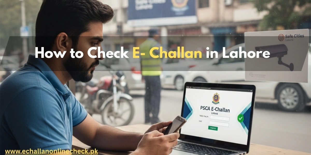How to Check E Challan Online in Lahore