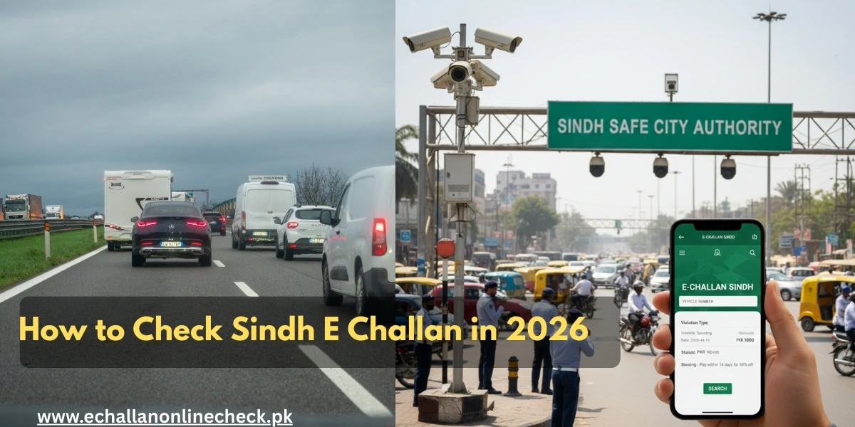 How to Check Sindh E Challan