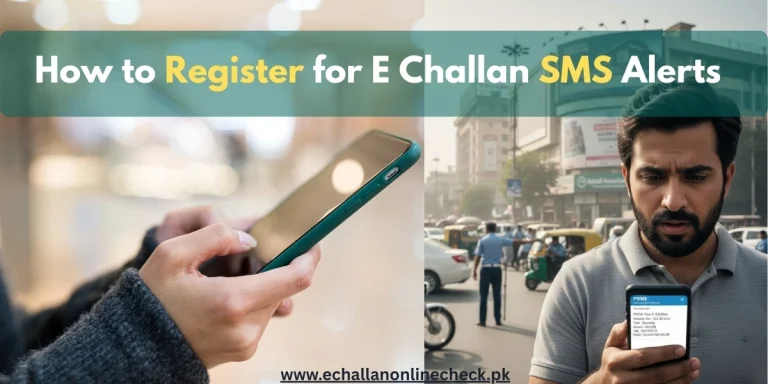 How to Register E Challan SMS alerts